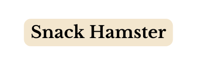 Snack Hamster